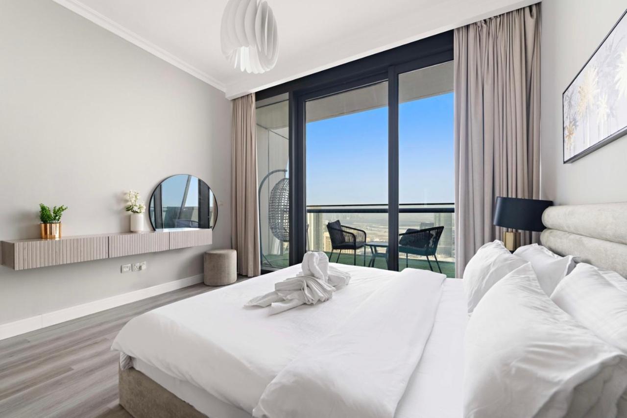 First Class 3Br With Full Burj Khalifa And Fountain View Dubai Exteriör bild
