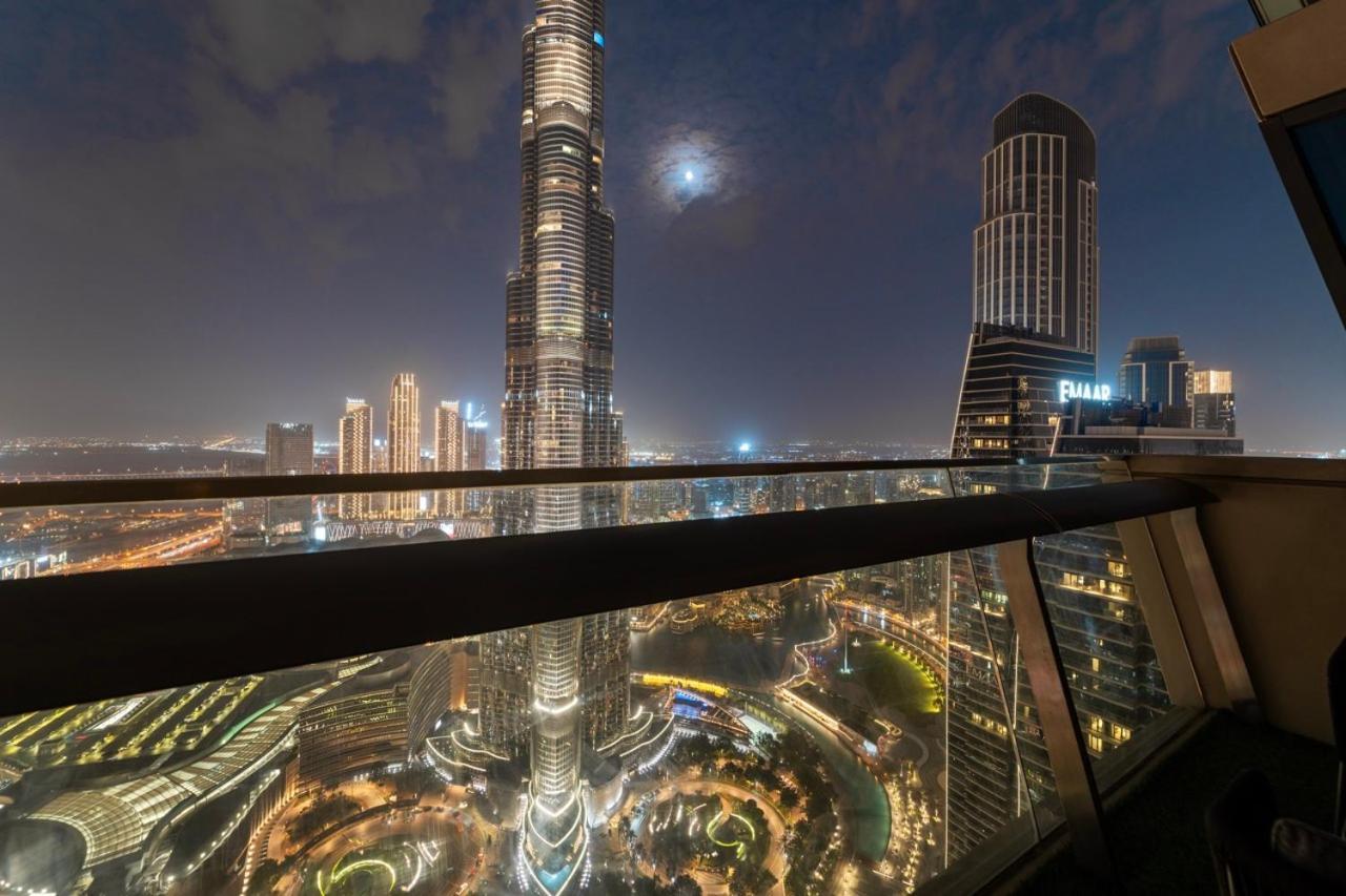 First Class 3Br With Full Burj Khalifa And Fountain View Dubai Exteriör bild